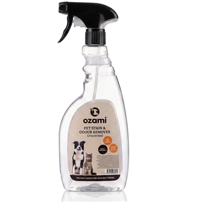 Ozami Pet Stain & Odour Neutral Fjerner Lugt og Pletter 750ml